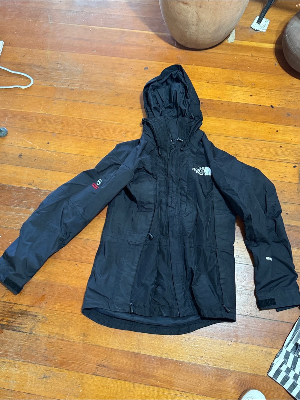 The North Face Women's Black Hooded Ski Jacket